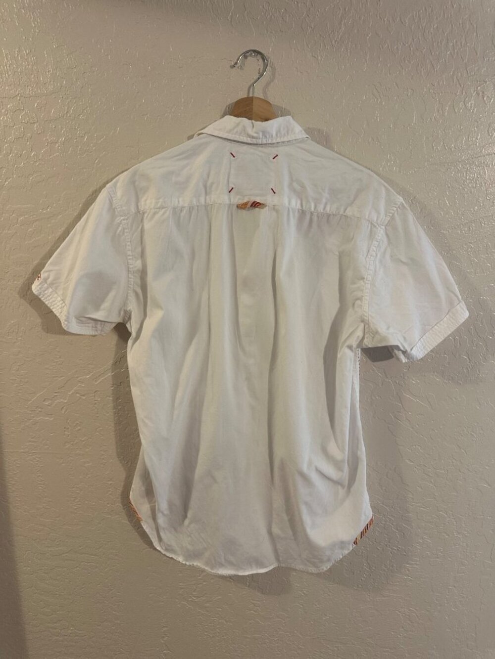 Robert Graham The Freshly Laundered White Cotton Collared Shirt - Picture 11 of 11